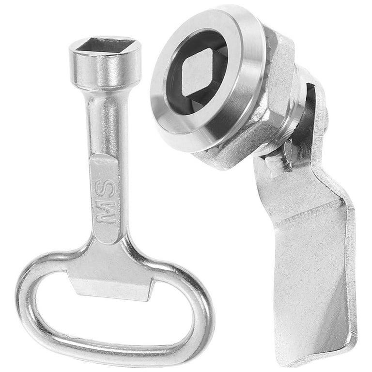 Tubular Lock File Cabinet Lock Replacement Drawer Lock with Square Socket  Key