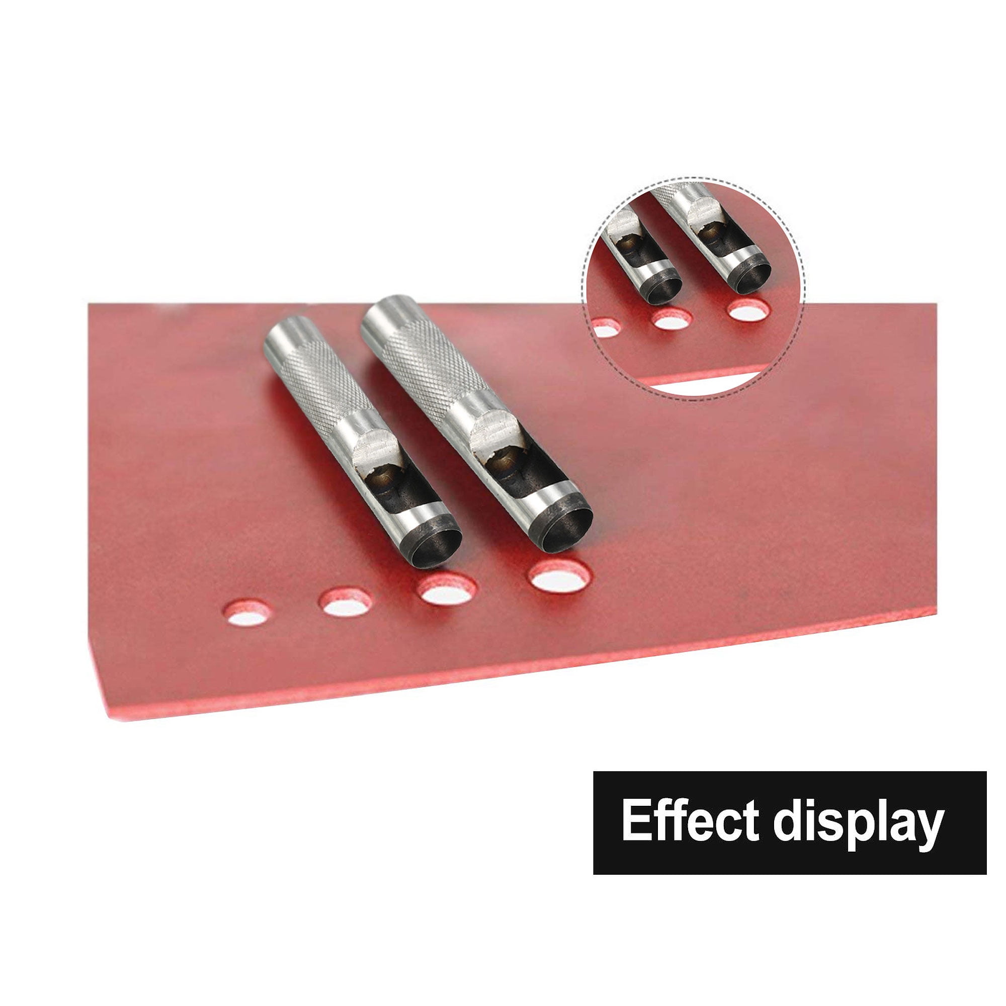 Round Steel Hollow Hole Punch 32mm for Leather Belt Watch Band Gasket