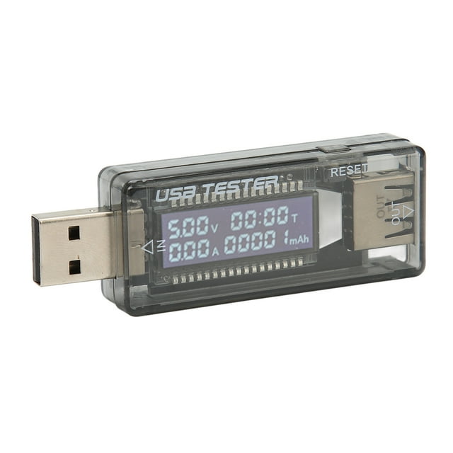 Probador USB, 3.5-20V 0-3.3A Probador De Corriente USB Portátil Preciso De Alta Precisión Para Computadoras Portátiles