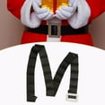 thumbnail image 2 of Christmas Santa Belt Santa Costume Belt for Dress up Stage Performance Xmas White Buckle, 2 of 8