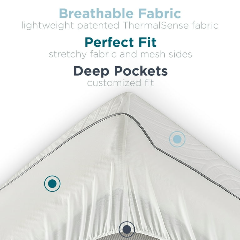 Tempur Pedic Cool Luxury Mattress Protector Best Sale