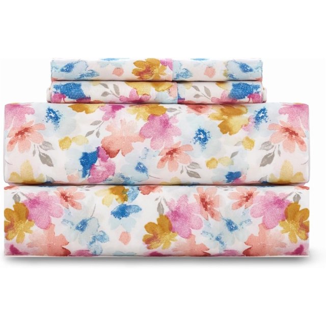 King Size Bed Sheets Piece Floral Pattern Sheets King Deep Pocket Sheet Grey Lotus