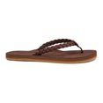 thumbnail image 2 of COBIAN Adult Female Bethany Braided Pacifica Flip Flop Sandals, Color: Chocolate, Size: 8, 2 of 5