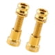 thumbnail image 4 of Juego de 2 tornillos y tuercas para vástago de bicicleta de carbono, tornillos elevadores para manillar de bicicleta, vástago fijo 25mmx8mm Oro, 4 of 9