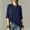 Blue, variant on Women's Splatter Paint Graphic Tee Crew Neck Short Sleeve Regular Fit Casual Lightweight Summer Top