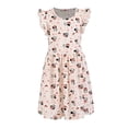 thumbnail image 1 of Vestido Hello Kitty para Niñas, Hueso Talla 6, 1 of 4