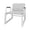 White, variant on Whythe PU Leather Low Accent Chair 1.0 in Corten