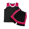 thumbnail image 4 of Boys' Active Shorts Set Quick Dry Active Performance Shirt Short Sets Soccer Boys' Clothing Sets 7-8 Years, 4 of 4