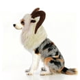 thumbnail image 3 of Disfraz de perro Onmygogo, peluca de cabra, Halloween, Navidad, L, 3 of 7