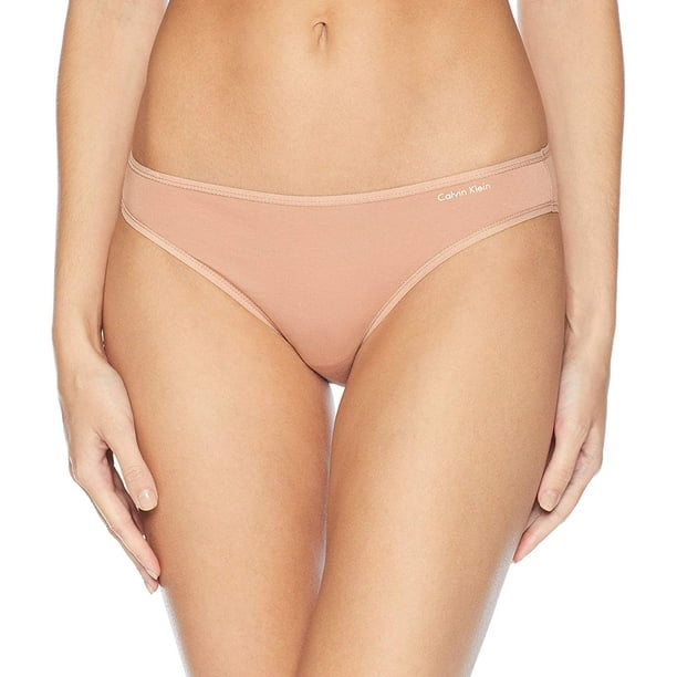 Calvin Klein Women's Form Bikini (Warm Camel, M) 