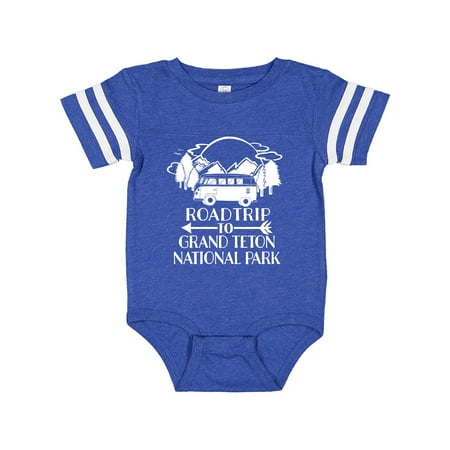 

Inktastic Road Trip To Grand Teton National Park Gift Baby Boy or Baby Girl Bodysuit