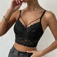 thumbnail image 6 of UYISJ Bustier Tops for Women Underwired Camisoles Two Layer Supportive Push Up Lace Bralette Cami Tank Top, 6 of 7