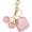 Pink, variant on Pink Glitter TPU Case for Apple AirPods 4 4th Gen with Cherry Keychain, Cute Matte Anti-Drop Protective Cover for Women, Supports Wireless Charging, Shockproof Earbuds Case