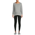 thumbnail image 5 of Time and Tru Women's Maternity Side Snap Sweatshirt, 5 of 6