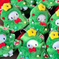 thumbnail image 4 of Sanrio Hello Kitty - Peluche de juguete con forma de árbol de Navidad kawaii, muñeco para vestir, tocado desmontable, bolso, colgante, llavero, juguetes decorativos, regalo, 4 of 5