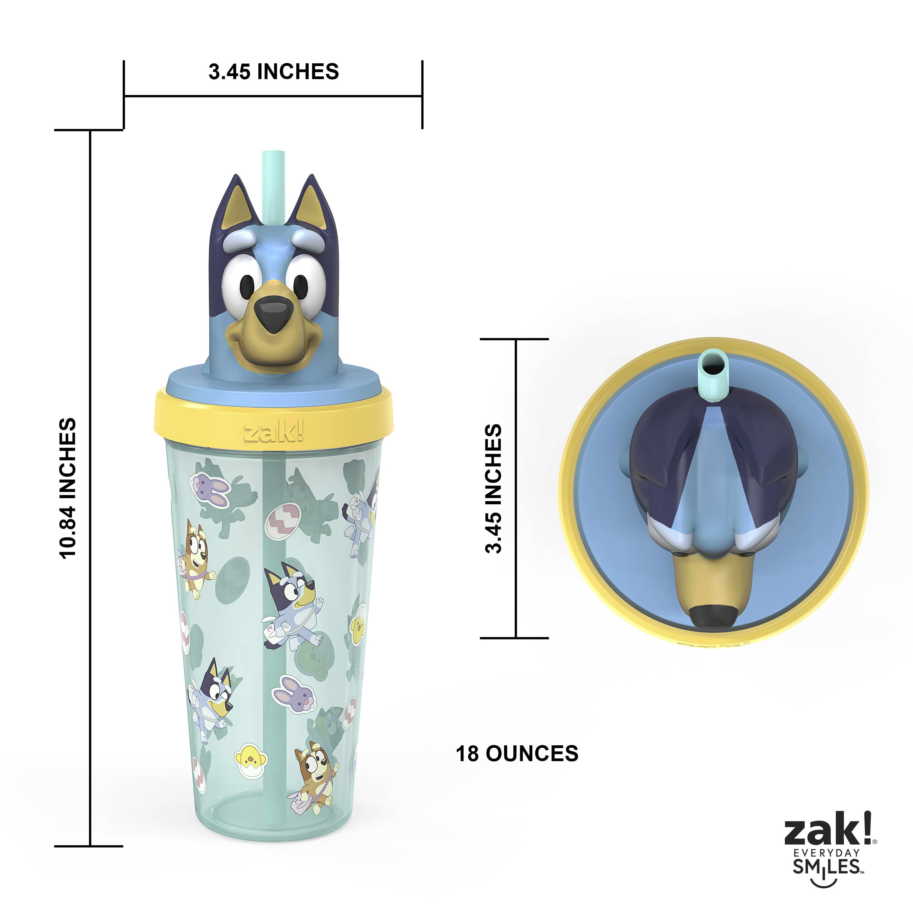 Zak! Designs Bluey Tumbler 1 ct