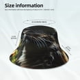 thumbnail image 3 of Fotbe Realistic Style Cute Cat Sombrero Tipo Pescador con Estampado – Sombrero de Sol de Algodón de Moda para Playa, Golf, Pesca, 3 of 6