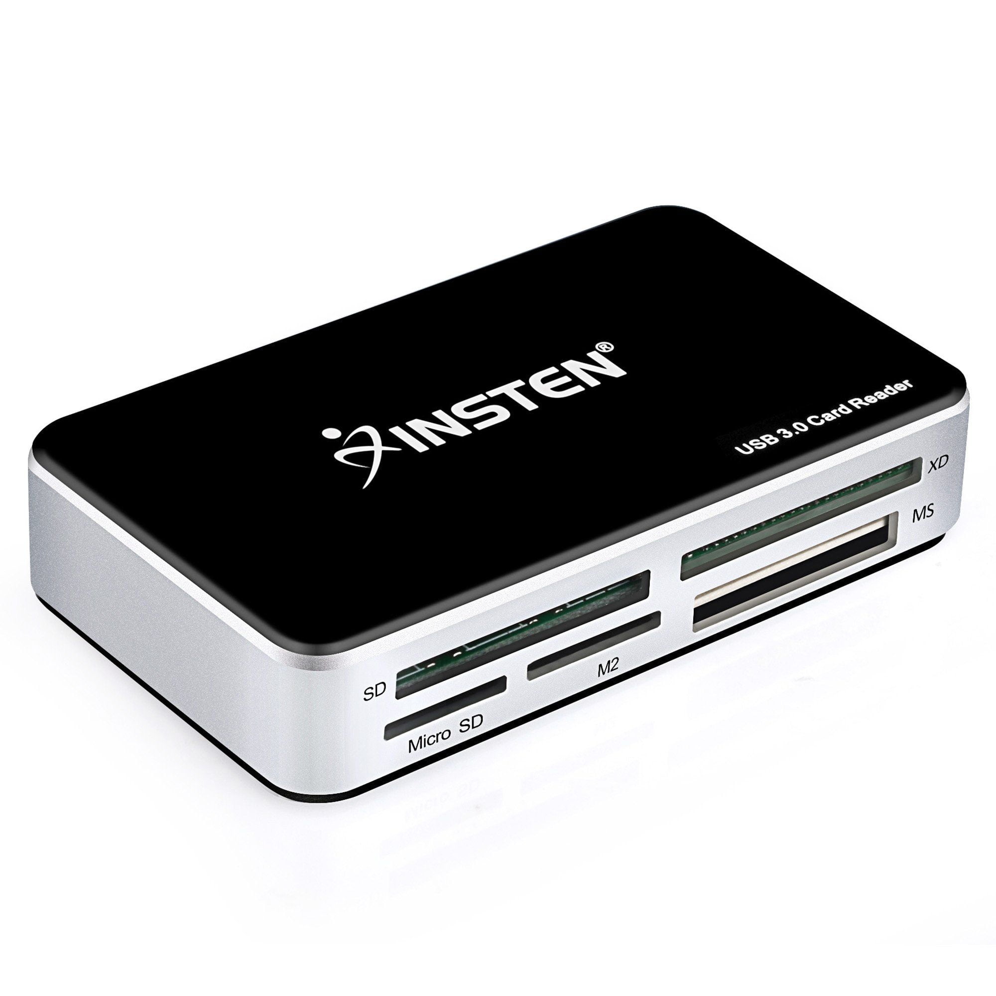 Insten USB 3.0 Allin1 Multi Memory Card Reader For SD/SDHC/Micro SD