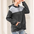 thumbnail image 1 of Sudadera con capucha ANGGREK para mujer agradable para la piel informal para la vida diaria, 1 of 6