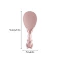 thumbnail image 3 of Cuchara, cuchara para arroz, cuchara de cocina antiadherente con forma, blanca, de pie, plegable, con marco de metal, ideal para dormitorios, resistente a altas temperaturas, duradera, con, 3 of 8
