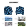 thumbnail image 7 of Fuzoiu Blue Butterfly Print Winter Beanie Hat for Men & Women,Warm Knit Cap,Women Windproof Watch Hat,Knit Warm Unisex Beanie, 7 of 7