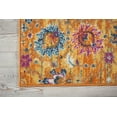 thumbnail image 5 of Nourison Passion Floral Sunburst 2'2" x 7'6" Area Rug, (2x8), 5 of 6
