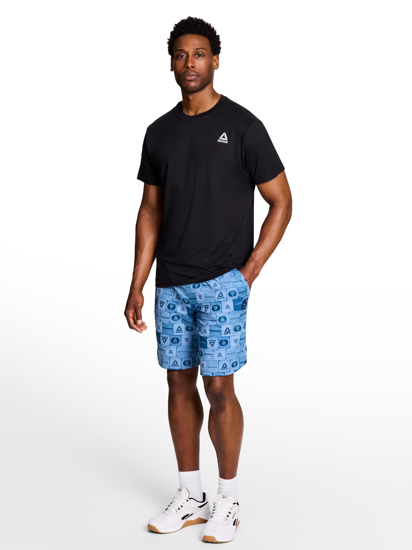 Reebok Men's and Big Men's Legacy Core 9" Shorts, Size XS-5XL