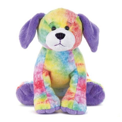 kinz Virtual Pet Plush TIE DYED PUPPY (7 inch)