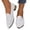 White_038, variant on Domuza Women's Ballerina Slip On Knitted Trainers 2026 Summer Non Slip Comfortable Breathable Sporty Flat Shoes for Walking Black 9（EU-42）