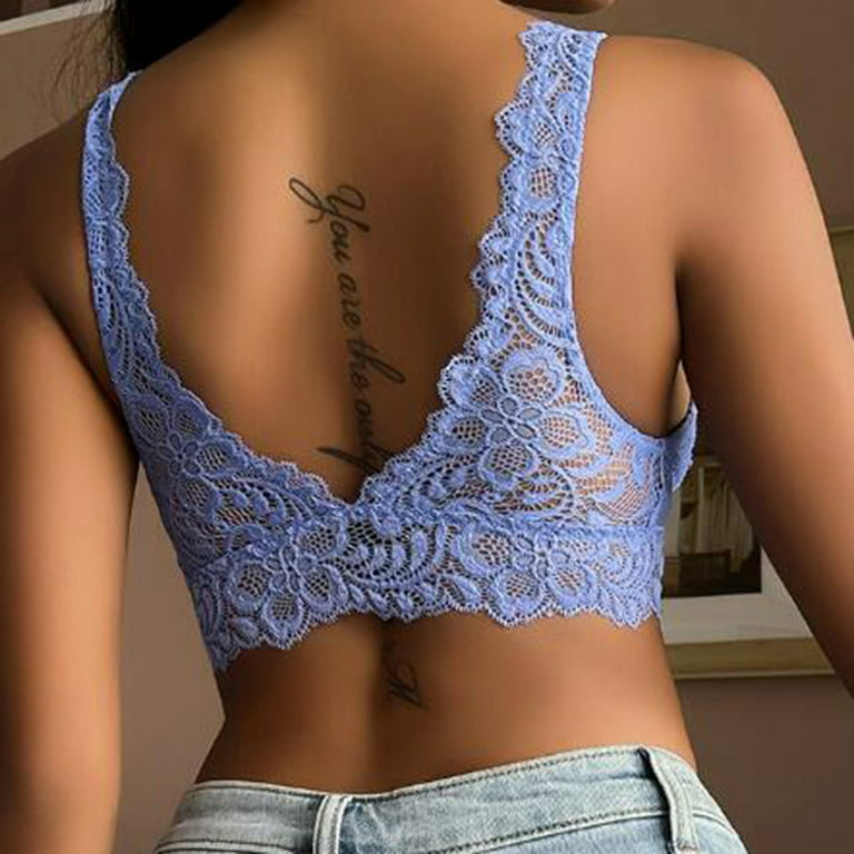 Glamorous Summer Hollow Breathable Beauty Back Push Up Removable Padded  Lace Bralette Bra For Lady Women Bodysuits Tops Wedding Dress Styles for  Body