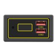 thumbnail image 2 of Riwcyla Car Battery Voltage and Charging Indicator Machine Dual USB Interface Support Mainstream Fast Recharging Protocols , perfect for daily use, outdoor activities, travel & casual occasions, 2 of 6
