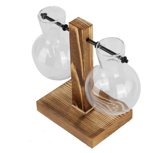 Florero, Maceta Retro DIY Jarrón Hidropónico De Vidrio De Alto Borosilicato Para Flores Para El Hogar Para La Oficina Para Hidroponía