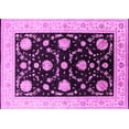 thumbnail image 1 of Ahgly Company Indoor Rectangle Oriental Pink Industrial Area Rugs, 4' x 6', 1 of 4