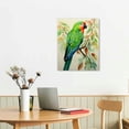 thumbnail image 3 of COMIO  Parrot Macaw Bird 12 Canvas Art - Home Decor Wall Art Print Poster Painting Medium, 3 of 5