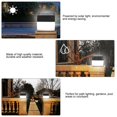 thumbnail image 3 of Fdit Solar Powered Path Lamp,Solar Powered LED Square White Light for Garden Fence Courtyard Outdoor Decoration, Path Lamp, 3 of 8