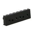 7 String Locking Nut Electric Guitar Tremolo Bridge 48mm (Black