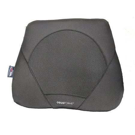 Design A Cushions ObusForme Gel Seat Cushion, Contoured Memory Foam Base For Comfort and Support, Includes Soft Gel Insert To Cushion Sitting Bones, Hybrid Gel/Memory Foam Designed For A Luxurious Sitting Experience ()