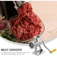 thumbnail image 2 of HEALEEP Grinder for Kitchen Manual Meat Grinder Tool Silver 1Pcs, 2 of 8
