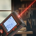 thumbnail image 2 of Stalwart Laser Measure Tool with 130FT Live Measuring and Backlit Display, 2 of 9