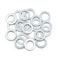 thumbnail image 1 of Unique Bargains 20pcs Engine Oil Crush Washers Drain Plug Gaskets Aluminum Alloy for Car 14mm ID. 22mm OD., 1 of 2