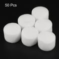 thumbnail image 3 of Uxcell 50pcs Hydroponic Sponges, 1.77" Growing Media Cylindrical Sponges for Home Vegetable Flower Planting, White, 3 of 5