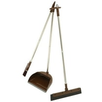 HOMEMAXS 1 Set of Household Broom and Dustpan Lightweight Broom Dustpan Cleaning Supplies