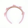 thumbnail image 4 of Unique Bargains 1 Pc Wide Butterfly Headbands for Women Pink, 4 of 6