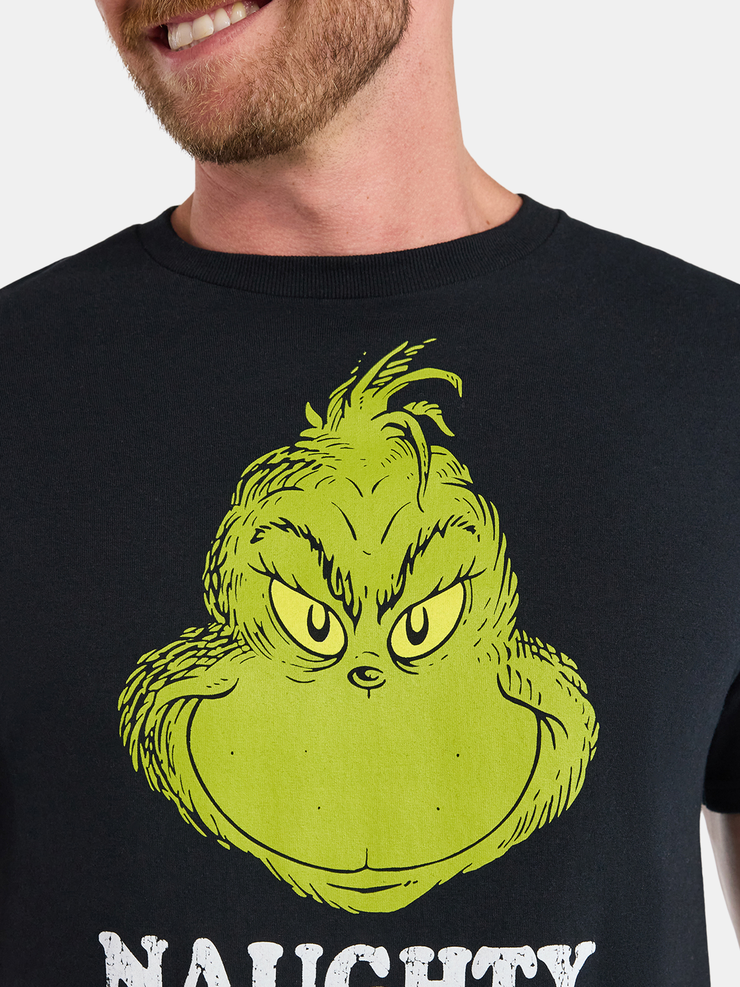 Dr. Seuss The Grinch Men's and Big Men's Graphic Tee, Sizes S-3XL
