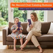 Special Supplies AAC Device for Kids and Adults – 12 Talking Buttons for Speech Therapy – Talker Buddy for Non Verbal Communication Tool with Storage Bag