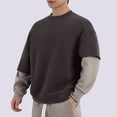 thumbnail image 1 of Styesk Chemises pour Hommes Mode Décontractée Extérieure Printemps et Hiver Manches Longues Col Rond, 1 of 4