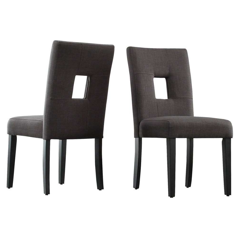 iNSPIRE Q Mendoza Keyhole Back Dining Chairs (Set of 2) by Bold