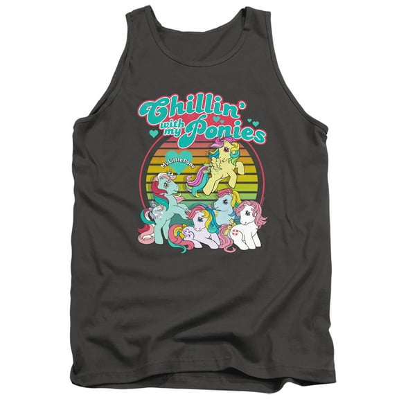 My Little Pony Retro - Chillin With My Ponies - Tank Top - Small