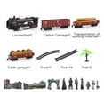 thumbnail image 2 of Classic Electric Train Toy Rails Train Model Railway Set Professional Vehicle Circuit Model Interactive Toy Child Birthday Gift, 2 of 6
