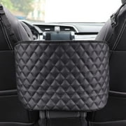 Upgraded Car Seat Storage and Handbag Holding Car Net Pocket Handbag Holder Hanging Storage Bag Between Car Seats